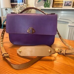 Rebecca Minkoff Purple and Tan Women's Bag